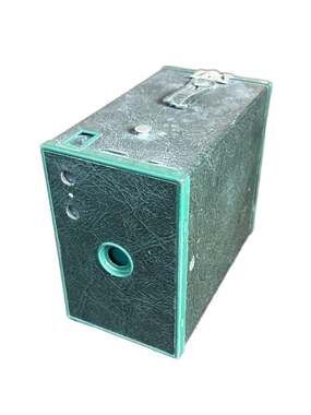 Vintage Kodak No. 2A Brownie Model C Green Box Camera